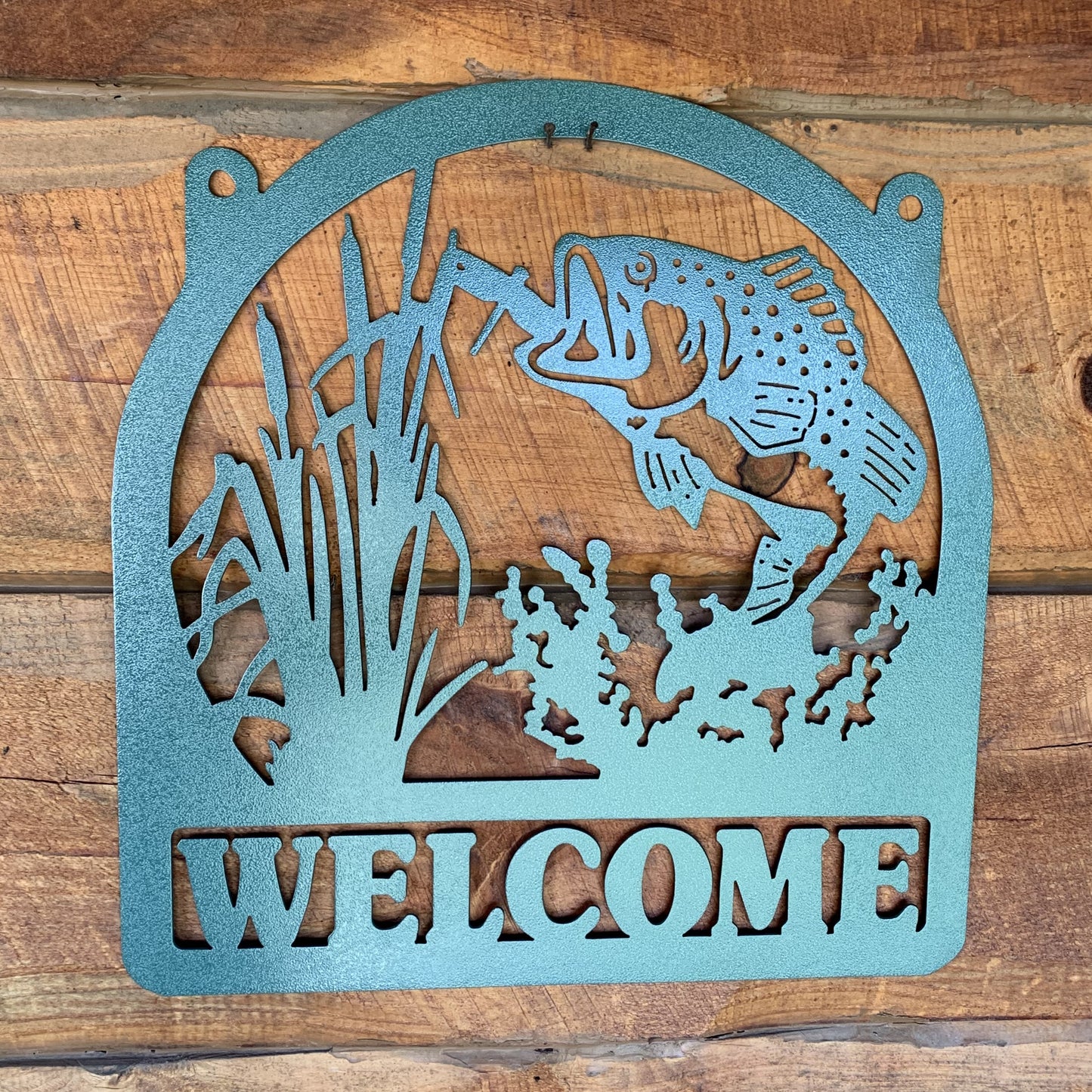 Bass Welcome Sign- Inventory Sale