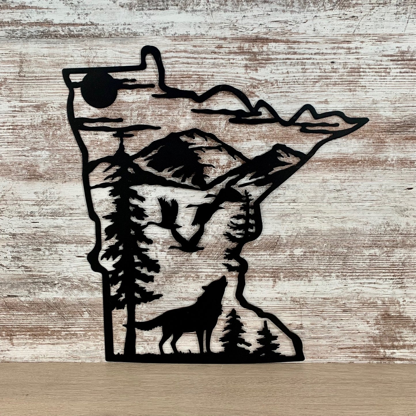 Minnesota Wolf Scene - Inventory Sale