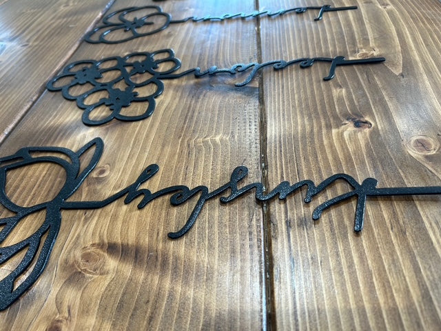 Personalized Birth Month Flowers