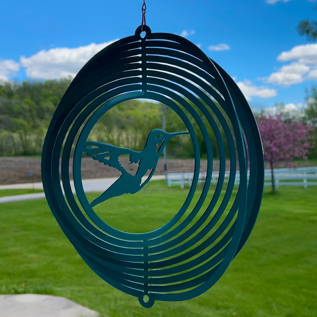 Hummingbird Wind Spinner - Garden Decor & Memorial Gifts
