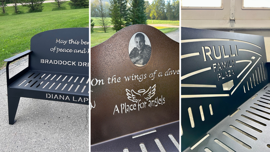 How to Choose a Personalized Memorial Bench for a Loved One