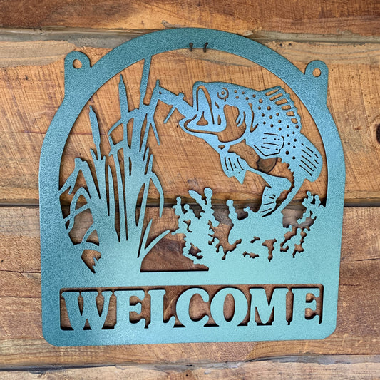 Bass Welcome Sign- Inventory Sale