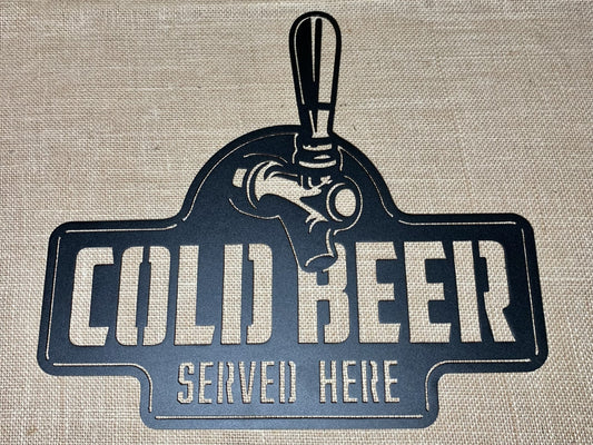 Cold Beer Served Here- Inventory Sale