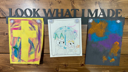 Look What I Made Magnetic Display for Children's Artwork