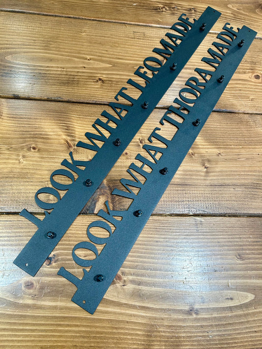 Personalized Look What I Made Magnetic Display for Children's Artwork