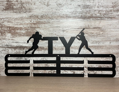 Personalized Medal and Ribbon Hanger