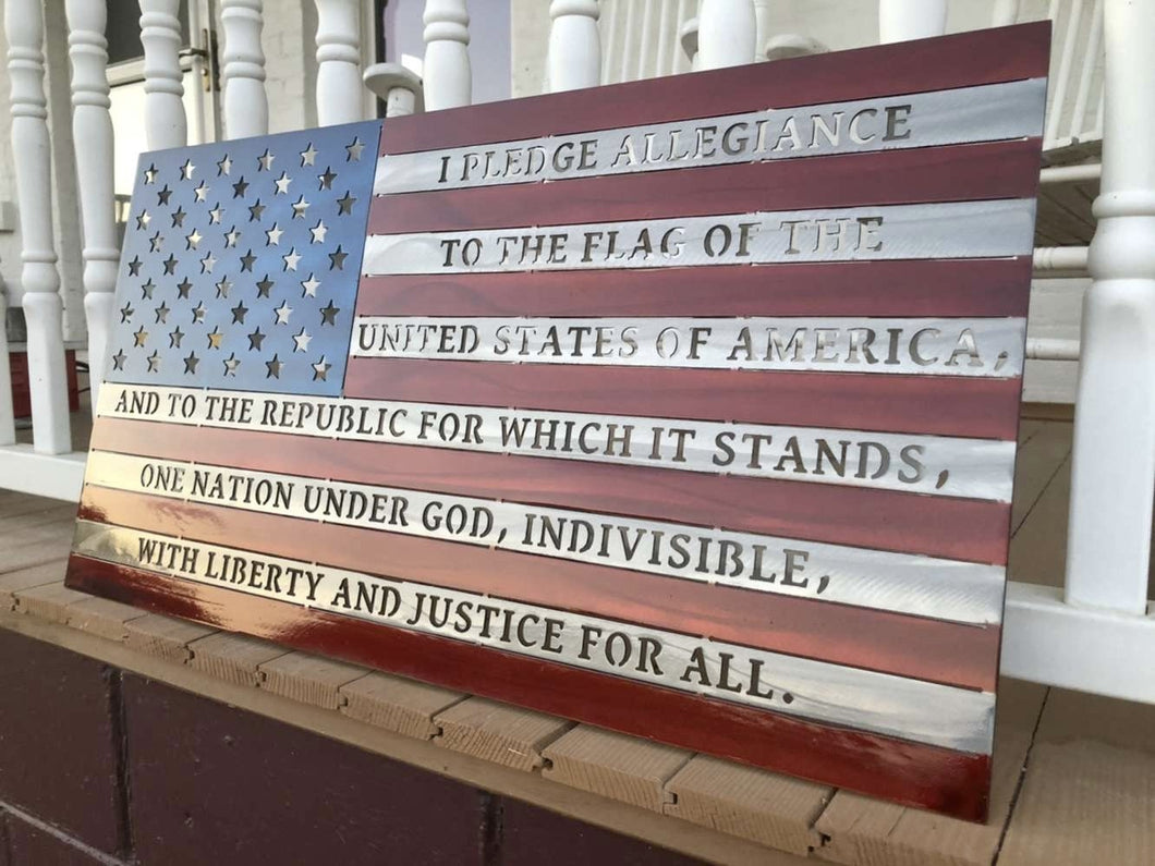 Pledge Flag- 4th of July Sale