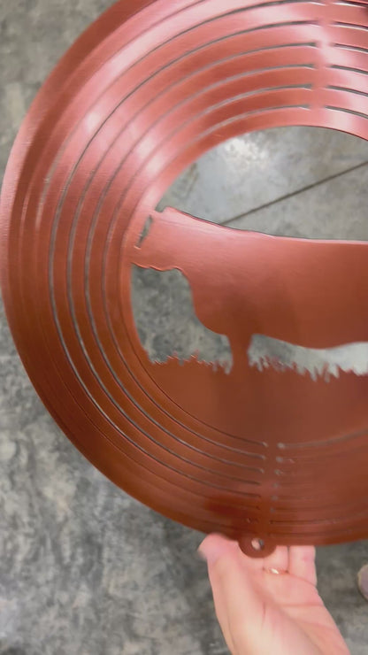 Cardinal Wind Spinner