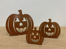 Load image into Gallery viewer, Standing Pumpkins- Fall Decor Sale
