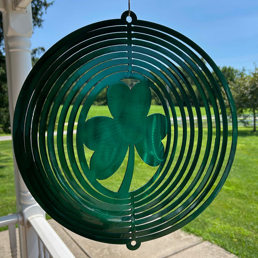 Shamrock Wind Spinner