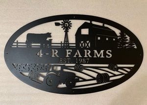 Custom Farm Sign #2