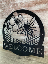 Load image into Gallery viewer, Bee Welcome Sign
