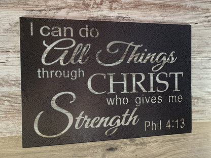I Can Do All Things