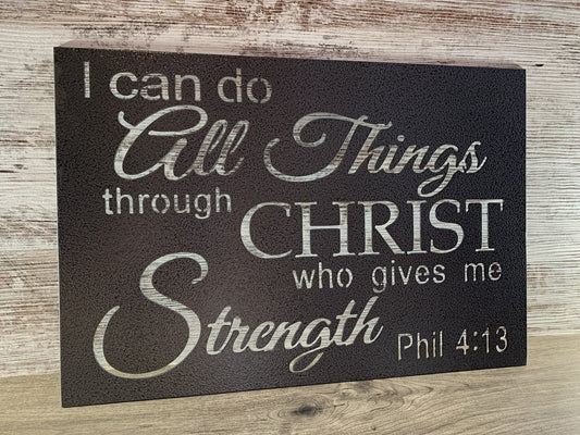 I Can Do All Things
