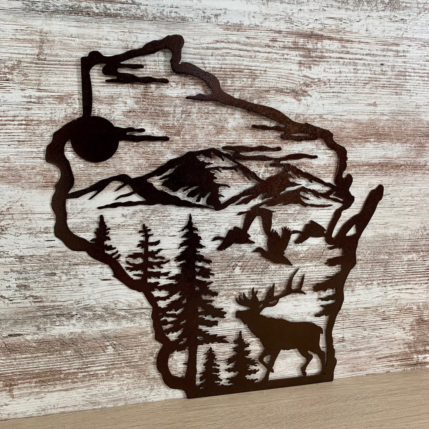 Wisconsin Elk Scene