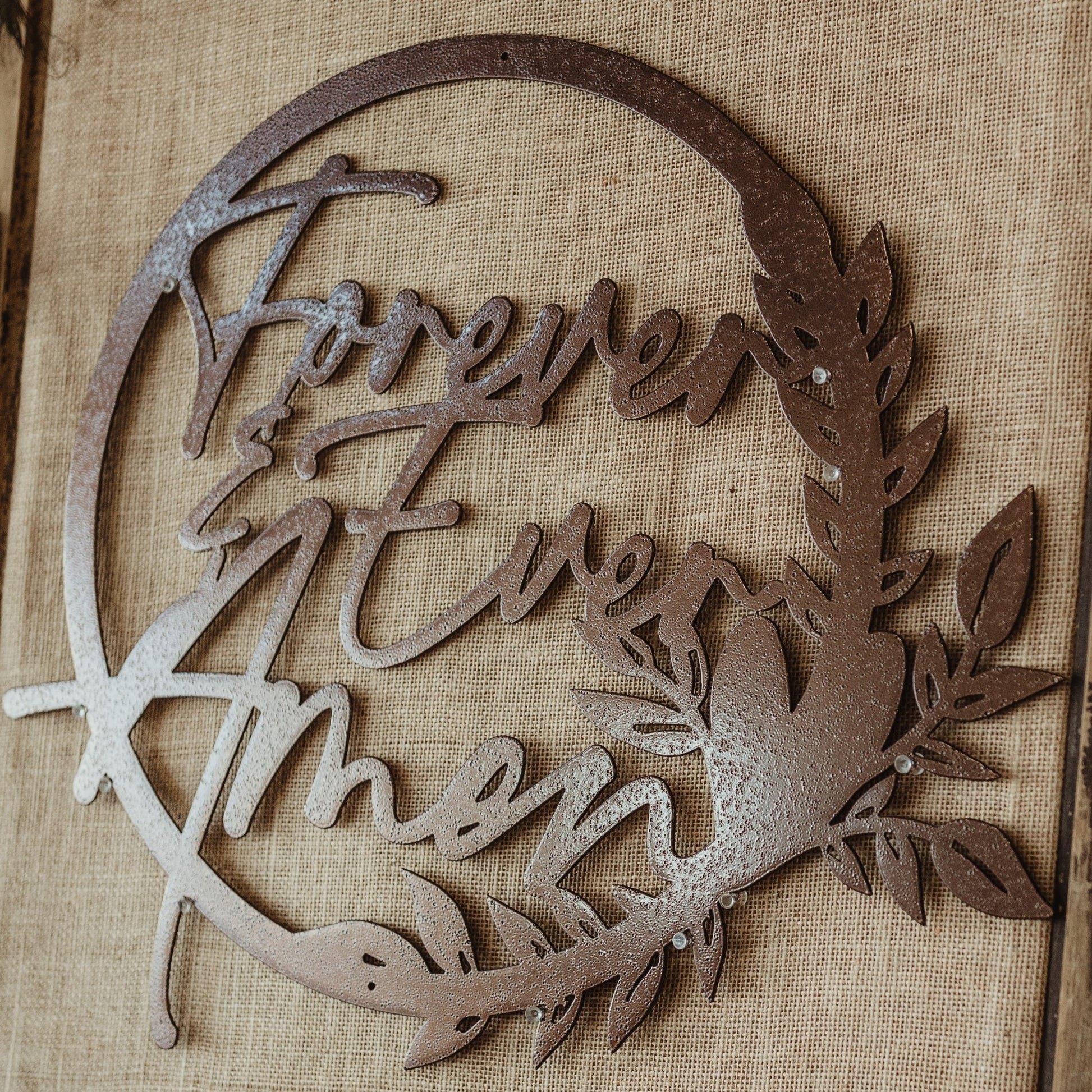 Forever and Ever Amen Flat Black 20