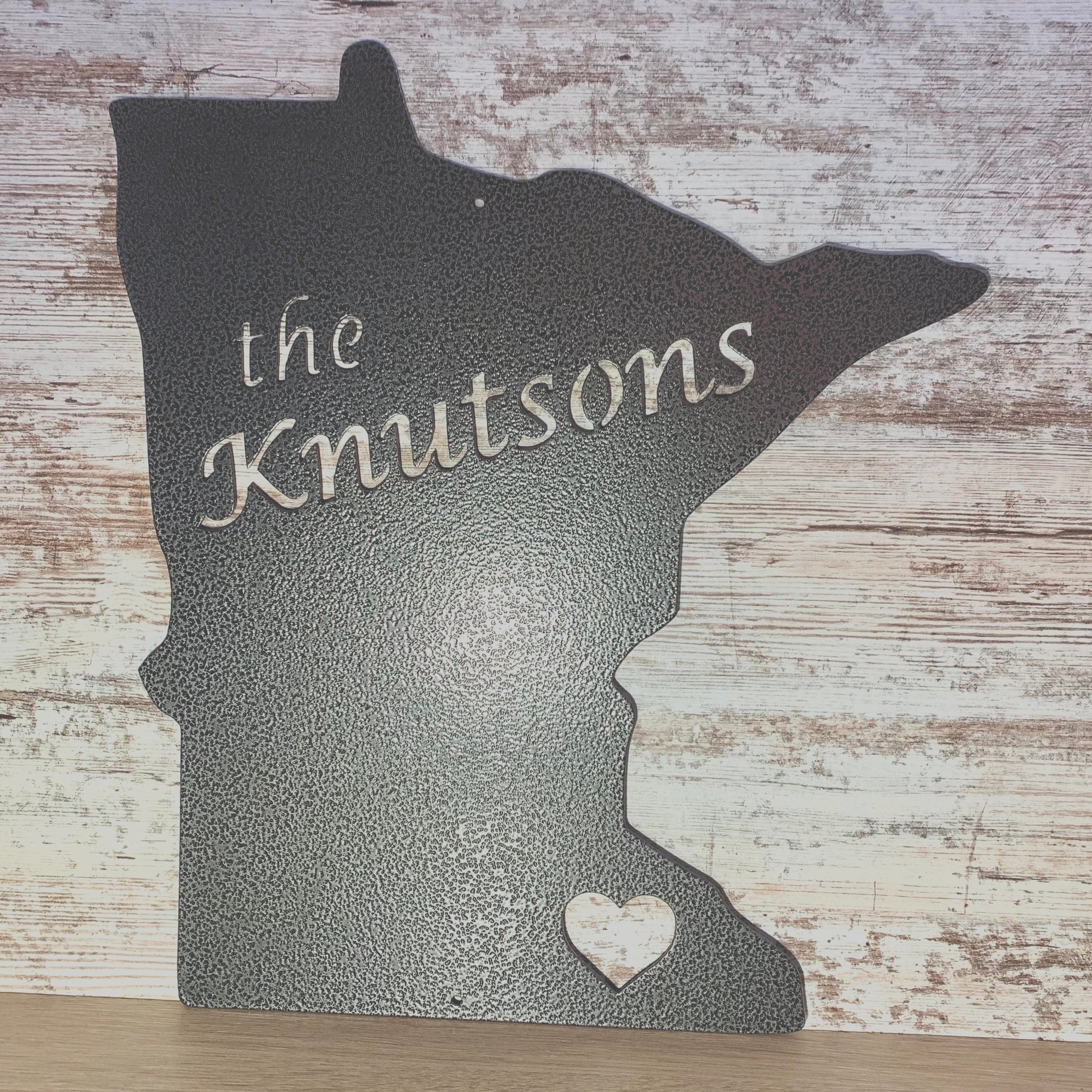 Personalized State Sign – Remarkable Metalworks
