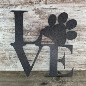 Love Paw Sign
