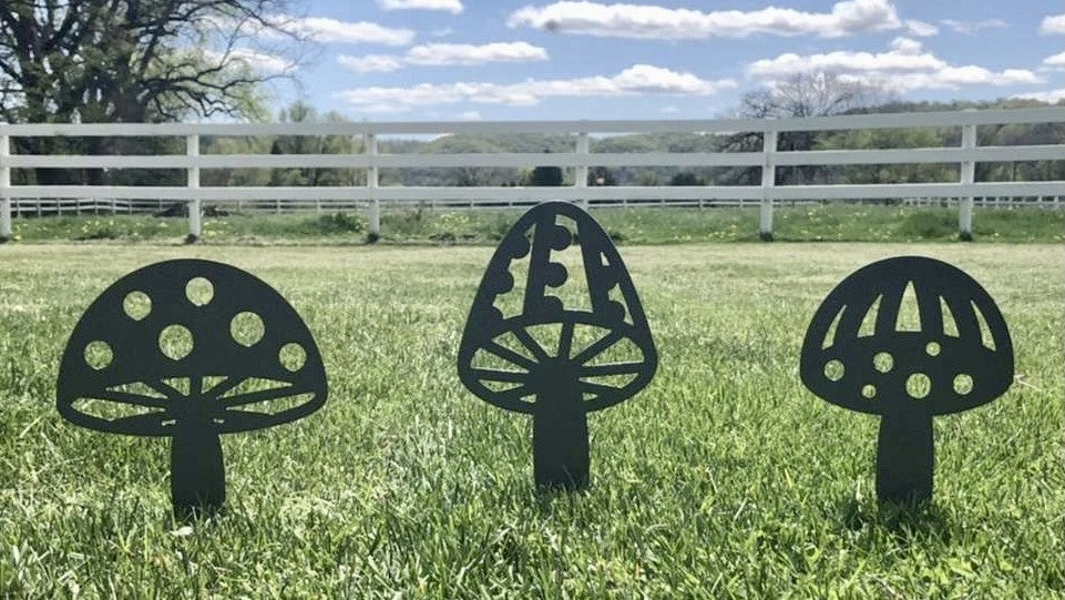 Mushroom Stake Set