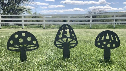 Mushroom Stake Set