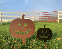 Load image into Gallery viewer, Pumpkin Stake Set

