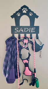 Personalized Dog Accessory Wall Hanger