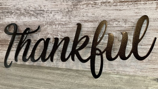 Thankful Sign