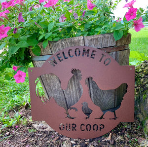 Circular Welcome to Our Coop
